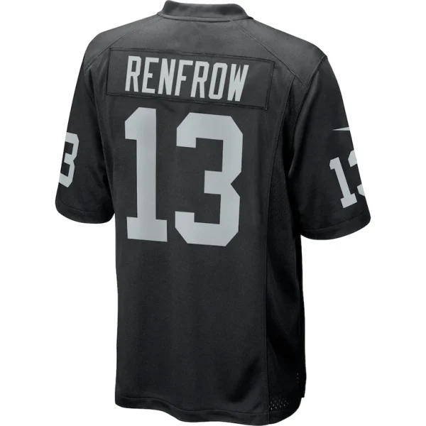 Hunter renfrow las vegas raiders nike game player jersey Black L