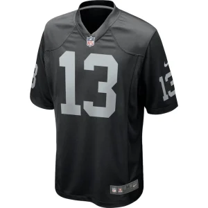 Hunter renfrow las vegas raiders nike game player jersey Black M