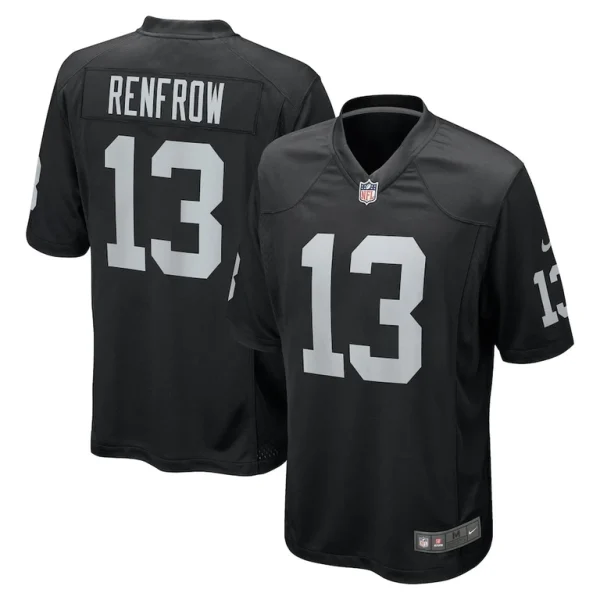 Hunter renfrow las vegas raiders nike player jersey Black