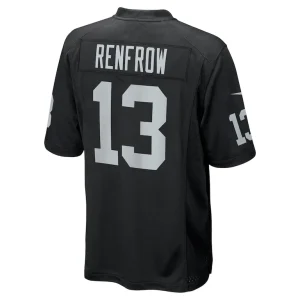 Hunter renfrow las vegas raiders nike player jersey Black L