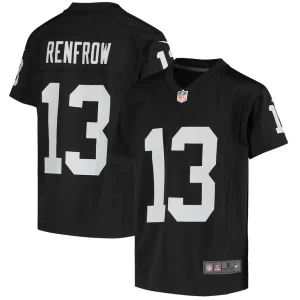 Hunter renfrow las vegas raiders nike youth game jersey Black