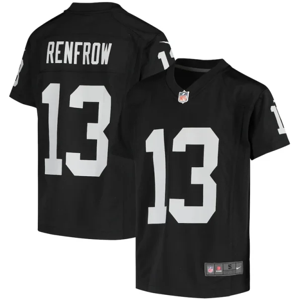 Hunter renfrow las vegas raiders nike youth game jersey Black