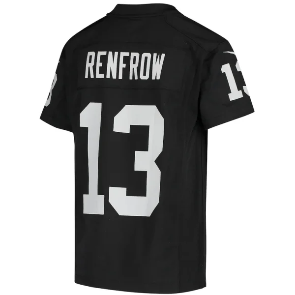 Hunter renfrow las vegas raiders nike youth game jersey Black Yth L