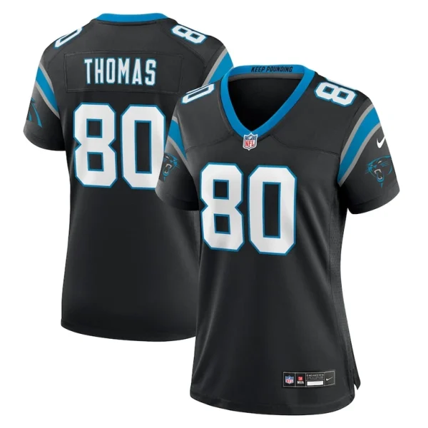 Ian thomas carolina panthers nike womens team game jersey Black