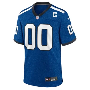 Indiana nights indianapolis colts nike alternate custom game jersey Blue M