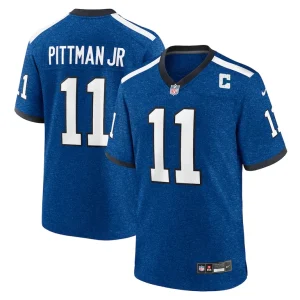 Indiana nights michael pittman jr. indianapolis colts nike alternate game jersey Blue