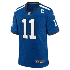 Indiana nights michael pittman jr. indianapolis colts nike alternate game jersey Blue M