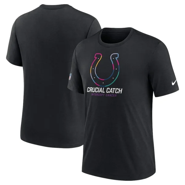 Indianapolis colts nike 2024 nfl crucial catch t shirt Black