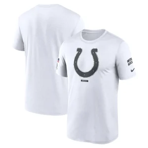 Indianapolis colts nike 2024 salute to service legend performance t shirt White