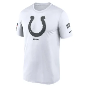Indianapolis colts nike 2024 salute to service legend performance t shirt White M