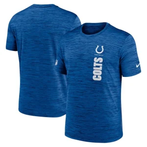 Indianapolis colts nike 2024 sideline velocity performance t shirt Royal