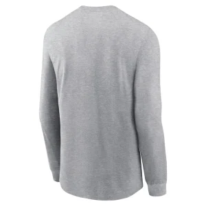 Indianapolis colts nike all out long sleeve t shirt Heather gray L