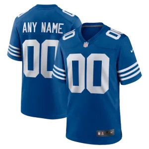Indianapolis colts nike alternate custom jersey Royal