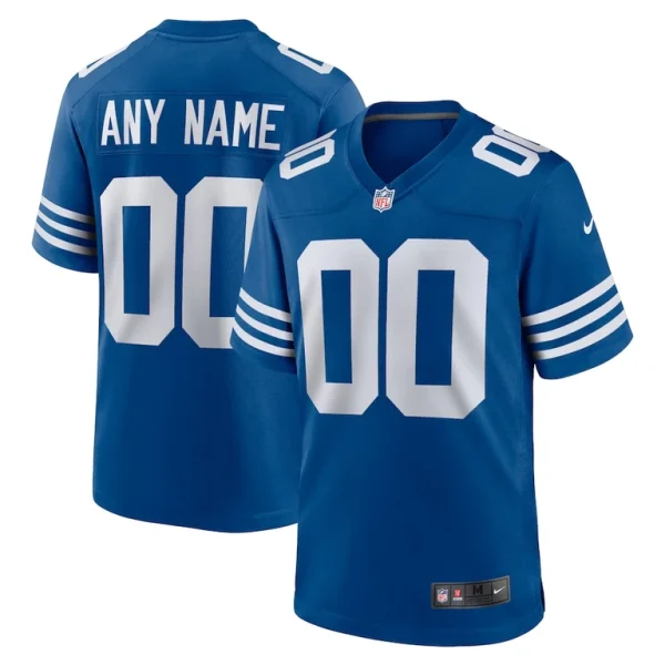 Indianapolis colts nike alternate custom jersey Royal