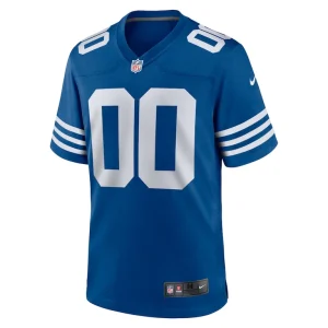 Indianapolis colts nike alternate custom jersey Royal M
