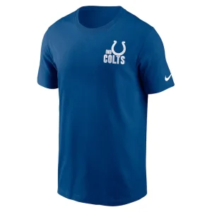 Indianapolis colts nike blitz essential t shirt Blue M