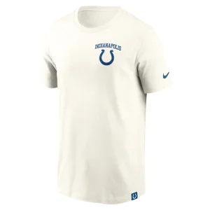 Indianapolis colts nike blitz essential t shirt Cream M