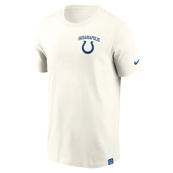 Indianapolis colts nike blitz essential t shirt Cream M