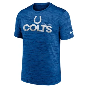 Indianapolis colts nike blitz velocity modern performance t shirt Royal M