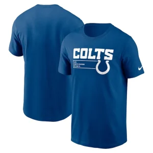 Indianapolis colts nike division essential t shirt Royal