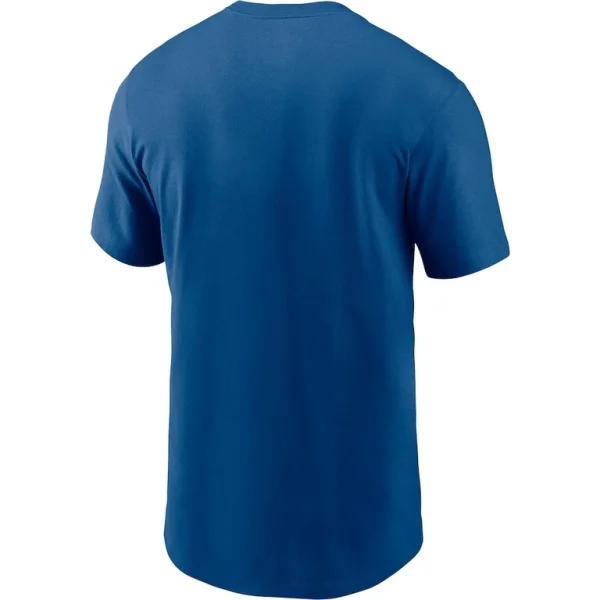 Indianapolis colts nike essential blitz lockup t shirt Royal L