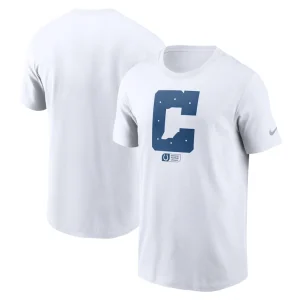 Indianapolis colts nike faded essential t shirt White