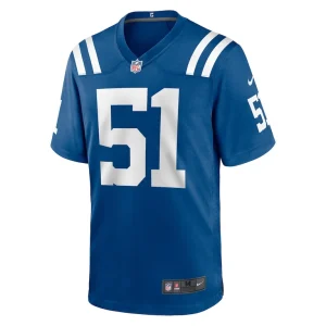 Indianapolis colts nike game jersey Royal M