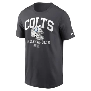 Indianapolis colts nike helmet essential t shirt anthracite Multi M