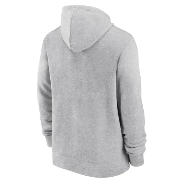 Indianapolis colts nike historic lifestyle full zip hoodie Gray L