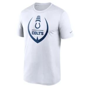 Indianapolis colts nike icon legend performance t shirt White M
