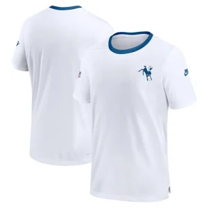 Indianapolis colts nike indiana nights alternate coach performance t shirt White