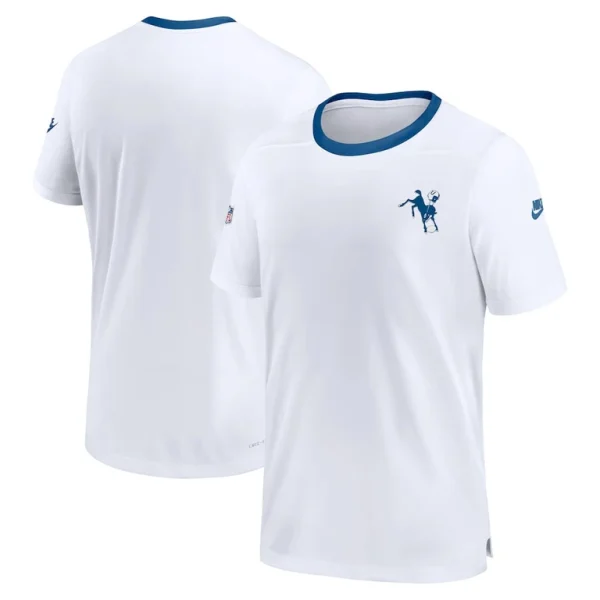 Indianapolis colts nike indiana nights alternate coach performance t shirt White