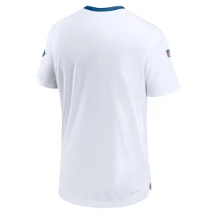 Indianapolis colts nike indiana nights alternate coach performance t shirt White L