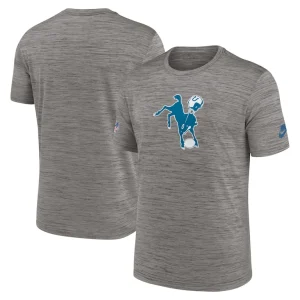Indianapolis colts nike indiana nights alternate sideline performance t shirt Heather charcoal