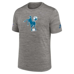 Indianapolis colts nike indiana nights alternate sideline performance t shirt Heather charcoal M