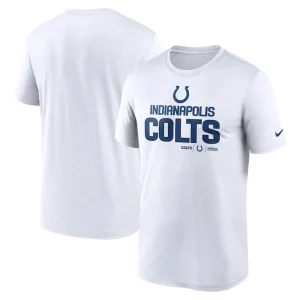 Indianapolis colts nike legend community performance t shirt White