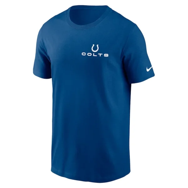 Indianapolis colts nike local phrase t shirt Royal M