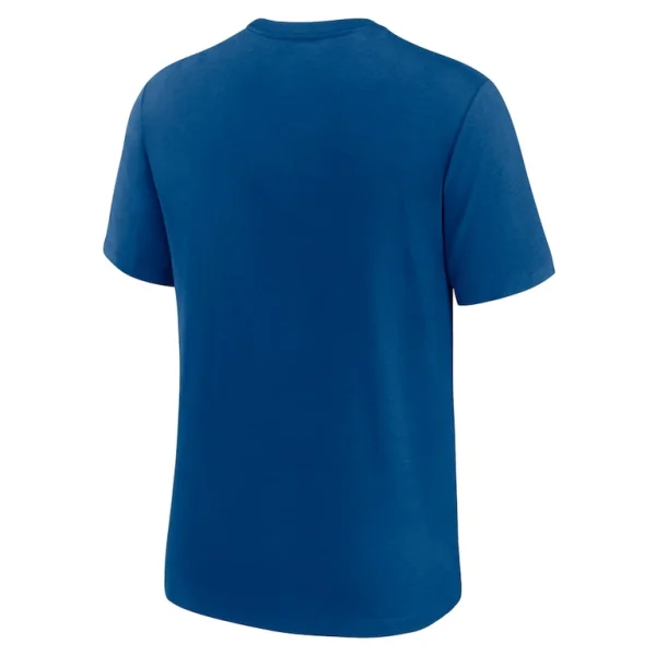 Indianapolis colts nike playback logo tri blend t shirt Royal L