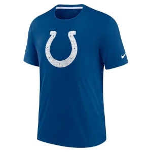 Indianapolis colts nike playback logo tri blend t shirt Royal M