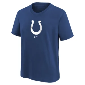 Indianapolis colts nike preschool team wordmark t shirt Royal 56