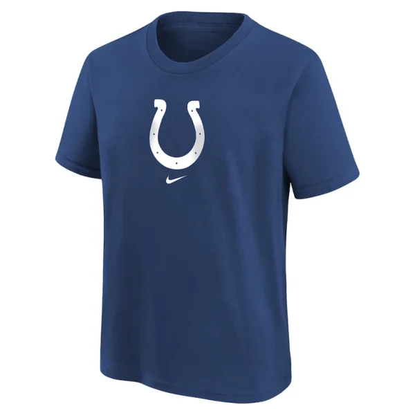 Indianapolis colts nike preschool team wordmark t shirt Royal 56