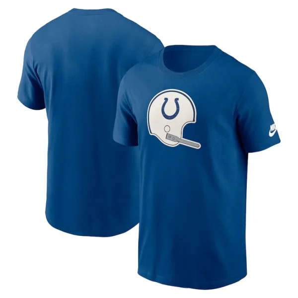 Indianapolis colts nike rewind logo essential t shirt Royal