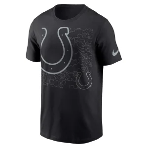 Indianapolis colts nike rflctv t shirt Black L