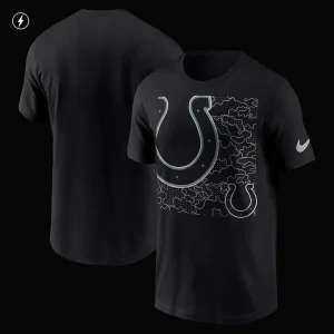 Indianapolis colts nike rflctv t shirt Black M