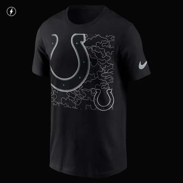Indianapolis colts nike rflctv t shirt Black XL