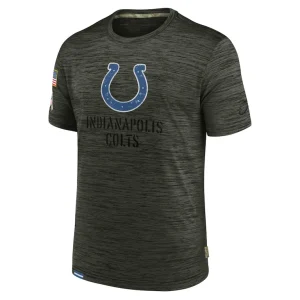 Indianapolis colts nike salute to service velocity team t shirt Olive M