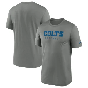 Indianapolis colts nike sideline legend performance t shirt Heather gray