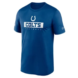 Indianapolis colts nike sideline legend performance t shirt Royal M