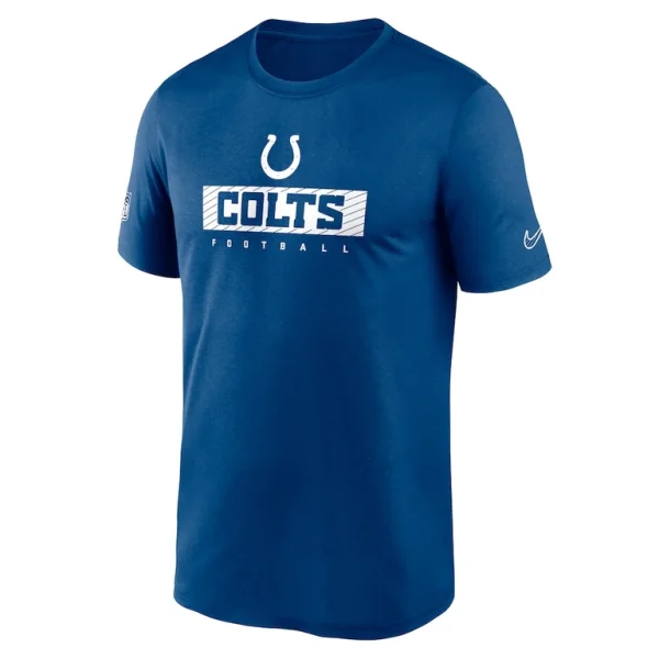 Indianapolis colts nike sideline legend performance t shirt Royal M