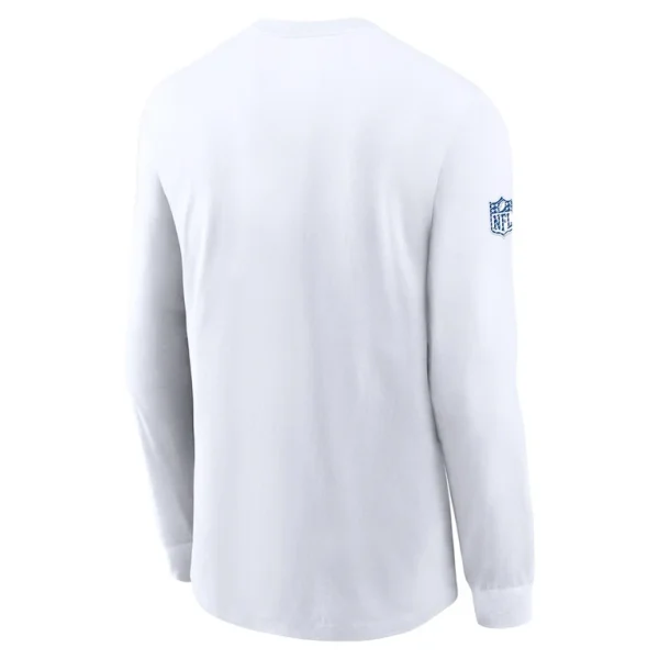 Indianapolis colts nike sideline performance long sleeve t shirt White L